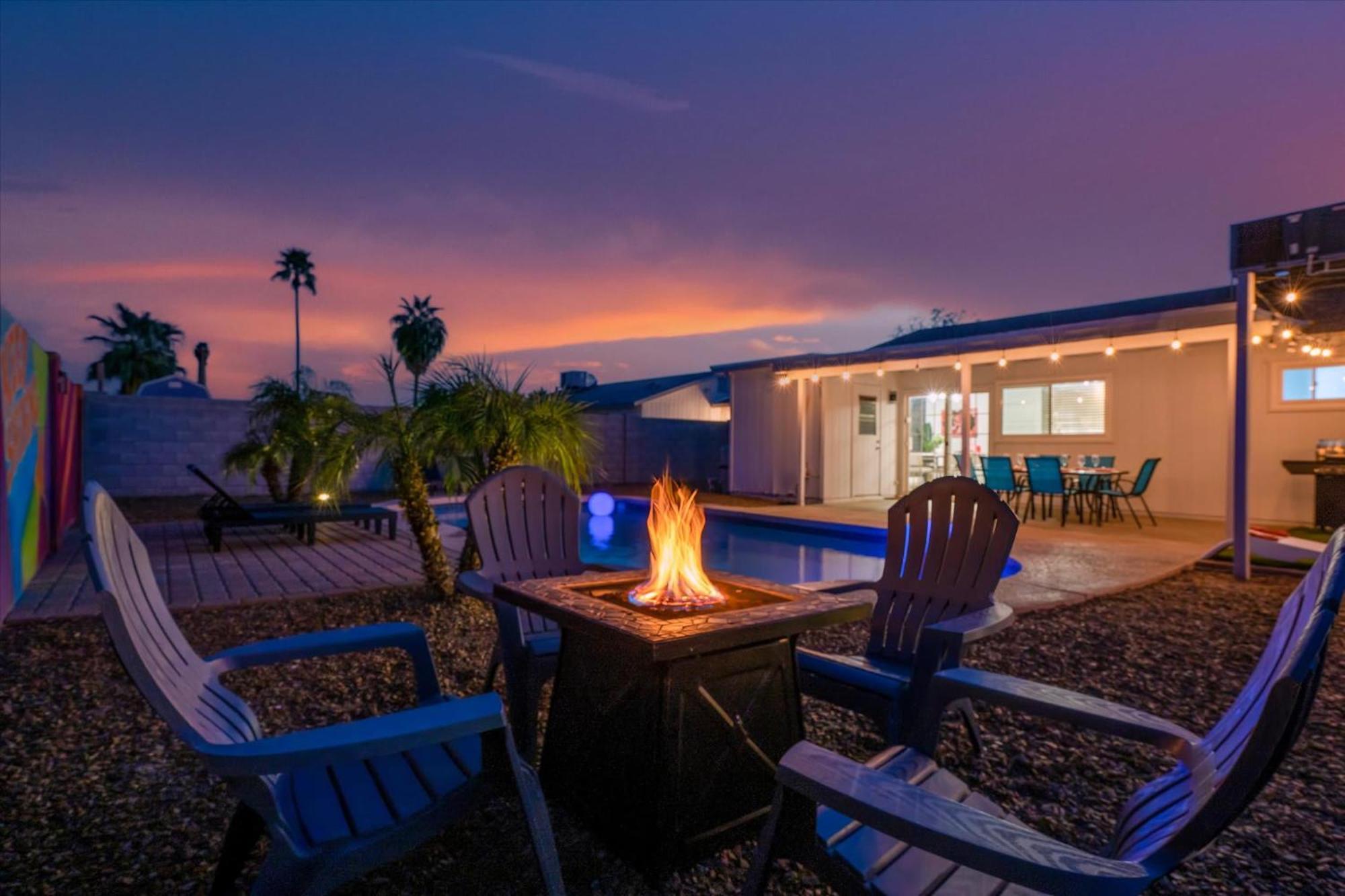 Mini Golf Fire Pit Pool Game Room Chandler Kültér fotó